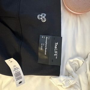 TNA bootcut black yoga pants